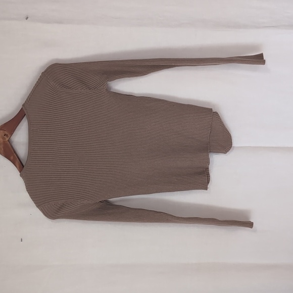 Bu Jian Tan Asymmetrical Button Cardigan Size Small - Picture 4 of 4
